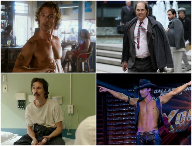 Od mišićavog Apolona do ćelavog debeljka: Najbolje filmske transformacije Matthewa McConaugheya